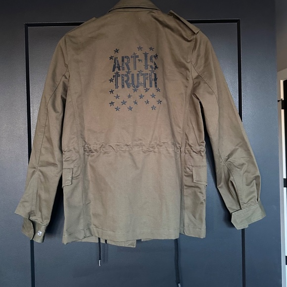 NWT | Zadig & Voltaire | Kayak Art Is Truth Jacket - Picture 6 of 9